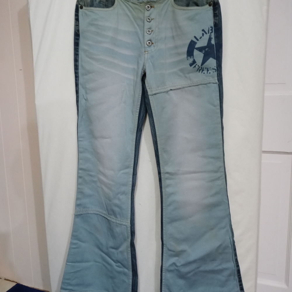 Free Soul Jeans, button up